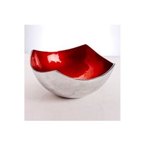 Bol décoratif plaqué or pour fruits secs, design gravé, bol à fruits rond de style royal, dessus de table, bols à bonbons décoratifs - Product Image 3