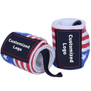 Poignets antidérapants en néoprène et polyester pour l'haltérophilie-Unisexe - Product Image 6