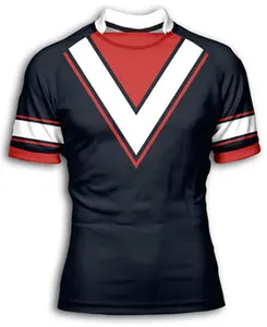 Hot Sale Sublimatie Rugby Sport Slijtage Rugby Jersey