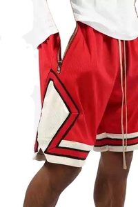 Short imprimé décontracté taille moyenne sur mesure pour homme Short Cargo brodé respirant à séchage rapide fermeture à la taille élastique anti-rides - Product Image 2