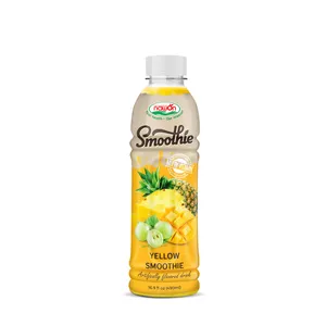 500ml NAWON Frais Smoothie Jus D'ananas Aucun Agent de Conservation Frais Jus De Fruits Bio Boisson Fouettée Faible Teneur en Sucre OEM ODM Gros