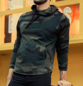 เสื้อฮู้ดดี้คุณภาพดีที่สุด แบบสั่งทำพิเศษ ลายพราง ซับในขนแกะ มีกระเป๋าจิงโจ้ ผลิตจากโพลีเอสเตอร์และผ้าฝ้าย หลายสี หลายขนาด สำหรับฤดูร้อน - Product Image 1