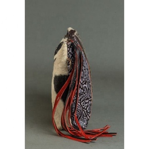 LW Winter Bohemian Women's Handmade Genuine Leather Suede Fringe Tassel <b>Shoulder</b> Bag Portable Single <b>Strap</b> Hot Selling - Product Image 2