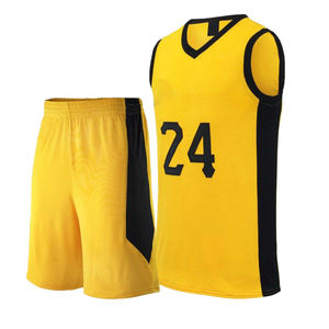 Conjunto de Uniforme de Baloncesto de Manga Corta de Secado Rápido, Transpirable, Antibacterial y Anti-UV para Verano, Tallas Grandes, Unisex - Product Image 1