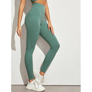 Leggings de yoga solides GAF, best-seller, pantalon, 100% matière de haute qualité, pour femmes, salle de sport, fitness, entraînement, en gros - Product Image 1