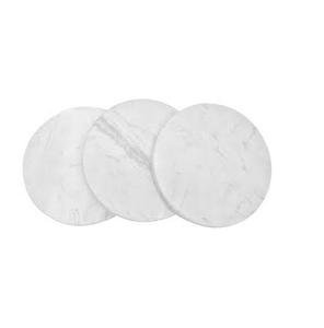 Offre Spéciale meilleure qualité personnaliser sous-verre en marbre noir forme ronde accessoires de cuisine utilisation de verres à vendre - Product Image 5