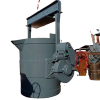 Louche de coulée inférieure pour l'usine de fonderie Louche en fonte