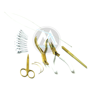 KIT DE HERRAMIENTAS DE EXTENSIÓN DE CABELLO ATADO A MANO I Extensiones de cabello Alicates Juego de herramientas I Extensiones de cabello Juego de herramientas - Product Image 2