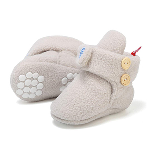CPSC-Botines de algodón 100% orgánico para bebé, botines de bebé personalizados, de tela de algodón orgánico suave, certificado - Product Image 2