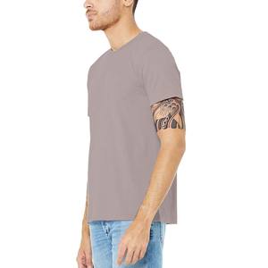 Camisetas de algodón de 6,1 onzas y 100% de peso pesado para hombre, camisetas regulares de peso pesado, Camiseta clásica de grafito Heather - Product Image 5