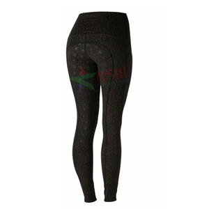 Custom Logo Summer <b>Full</b>-Seat Silicone Breeches Equestrian Horse Riding Leggings with Custom Pants Clothing Custom Horse Products - Product Image 2