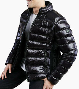 Personnalisé hiver court coupe-vent vers le bas doudoune pour hommes hommes doudoune à capuche doudoune - Product Image 1
