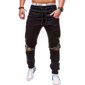 Pantalones de chándal deportivos para hombre, ropa para correr, de algodón, ajustada, para gimnasio - Product Image 6