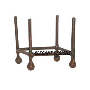 Indien élégant Vintage écologique support de caboteur en métal Carton fait à la main forme irrégulière dessus de Table dernière qualité - Product Image 3