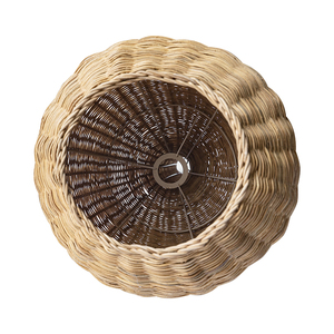 Best Seller Traditional Style Rattan <b>Ceiling</b> Lamp <b>Shade</b> Natural Woven Lampshade for Home Office Warehouse Wholesale From Vietnam - Product Image 4