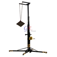 Torre de Soporte de Trípode con Manivela para Iluminación Line Array de Alta Resistencia de 6 m de Altura