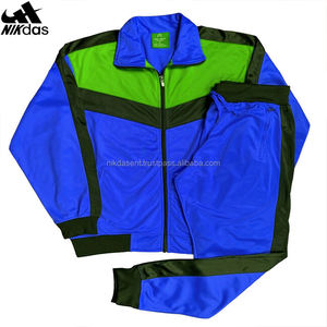 Survêtement de sport décontracté pour homme printemps automne 2 pièces sweat-shirt à fermeture éclair + pantalon de survêtement ensemble M-5XL - Product Image 2