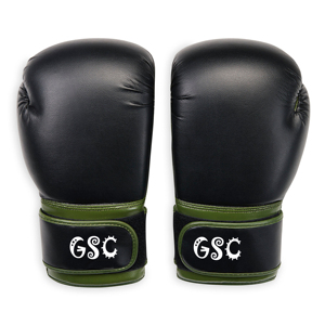 Guantes de boxeo de cuero hechos a medida de alta calidad, producto caliente para artes marciales, precio al por mayor con diseño de impresión personalizado - Product Image 2