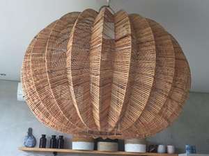 โคมไฟหวาย, โคมไฟห้อยทำมือ, โคมไฟตกแต่งศิลปะ, ดีไซน์ไม่ซ้ำใคร/ ผลิตในเวียดนาม/ SISU/ RL-618 - Product Image 3