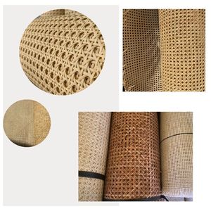 Rollo de correas de caña de mimbre, malla Natural de alta calidad, tejido blanqueado, 99 DATOS dorados - Product Image 5