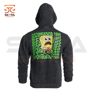 Sudadera con capucha para hombre y mujer, de algodón/poliéster, con gráficos personalizados, de material puro - Product Image 2