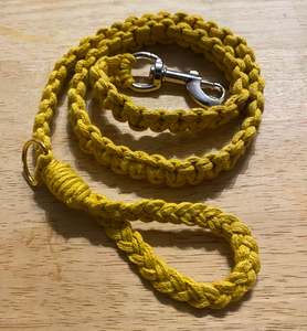 Regalo para Amantes de los Perros: Correa de Macramé para Perro, Elegante y Hermosa - Product Image 1