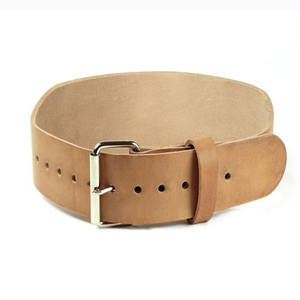 Cinturón de levantamiento de pesas de cuero para gimnasio pesado personalizado para uso en gimnasio hecho de material de PU duradero - Product Image 4