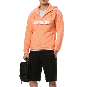 Sudadera Deportiva Informal para Hombre, Transpirable, 100% Algodón, con Cierre de Cremallera de un Cuarto, Sudadera de Fitness Personalizada para Gimnasio - Product Image 1