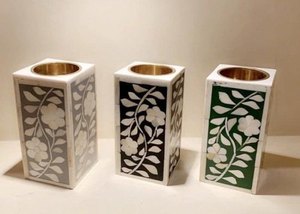 Juego de bandeja de quemador de incienso Bakhoor con incrustaciones de perlas madre tradicionales hechas a mano, caja de incienso de lujo Mubkhar Oud Mubkhara, calentador de velas - Product Image 5