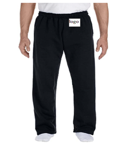 Pantalon de survêtement en poly coton pour hommes, avec cordon de fermeture,, à fond ouvert, en mélange sec, produit importé, 1 pièce - Product Image 2