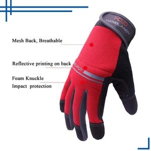 Guantes mecánicos de agarre cómodos y transpirables, ajustables, con logotipo personalizado/diseño impreso - Product Image 2