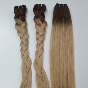 Cabello virgen Remy liso/liso, cabello humano de Vietnam, colores resalta, extensiones de cabello y tejido, venta al por mayor - Product Image 6
