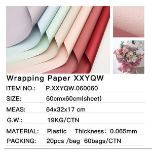 Papel de envoltorio para flores, suministros de <span class=keywords><strong>floristería</strong></span>, venta al por mayor - Product Image 6