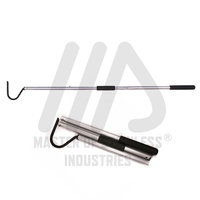 Gancho de serpiente plegable 3 en 1, pinzas de serpiente retráctiles para atrapar el gancho de Cobra, productos de aluminio para mascotas, OEM