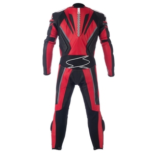 Combinaison de course de moto en cuir de vachette épais et durable Vêtements de sport de moto professionnels Protection et performance maximales - Product Image 2