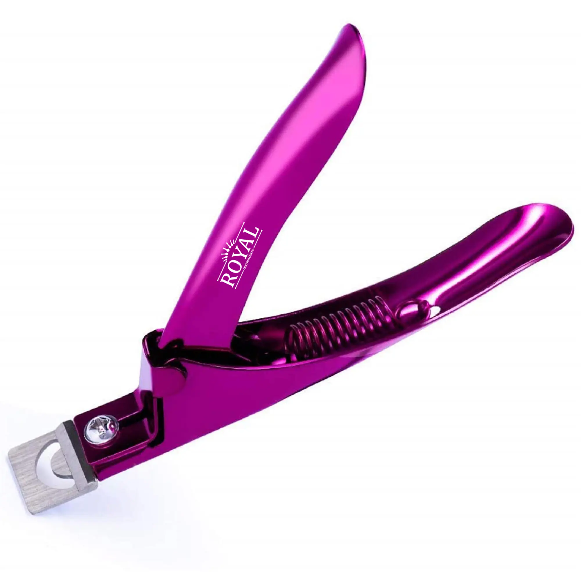 Stainless Steel Nail Cutter Hot Magenta Color Toe Nail Clipper Cutter Buying Nail Clipper Set On Low Price