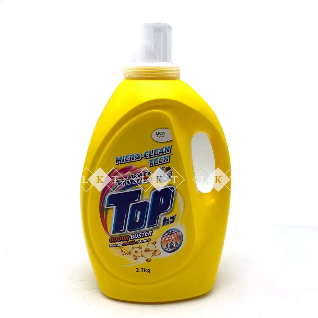 Detergente líquida concentrada de odor para exportação, venda no atacado, 2.7kg