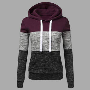 Sweat à capuche oversize à fermeture éclair intégrale pour femme, 100% coton, doublure 100% polyester, style sport, imprimé, automne - Product Image 6