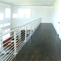 Balustrade d'escalier en bois massif, garde-corps pour escaliers incurvée, barre