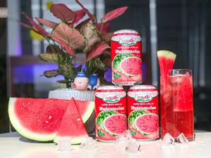 Jus de pastèque original Nawon en conserve 330 ml, marque distributeur, faible en calories, réduit l'inflammation et le stress oxydatif, exportateurs OEM - Product Image 2