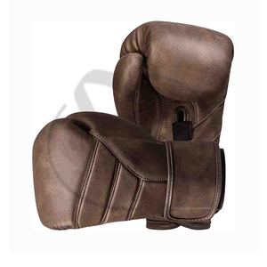Gants de boxe en cuir véritable de vache, gants d'entraînement, de haute qualité, bon marché, vente en gros - Product Image 5