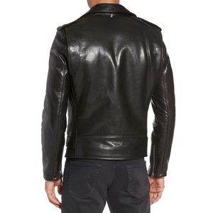 Chaqueta de cuero para motocicleta, Logo personalizado auténtico, de invierno, Vintage, d, cuero de vaca cálido, venta al por mayor - Product Image 2