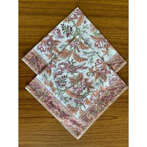 Handmade Eco-Friendly Cotton Cloth Napkin <b>Set</b> Zero Waste Reusable Cocktail Napkins for Kids <b>Square</b> Disposable Table Dining - Product Image 5