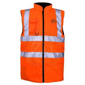 เสื้อกันหนาวสะท้อนแสงแบบสั่งทำขายส่ง ป้องกันน้ำ ระบายอากาศ แห้งเร็ว น้ำหนักเบา ทุกขนาด สำหรับชุดทำงาน - Product Image 2