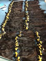 Extensions de cheveux alignées sur les cuticules, vente en gros, cheveux vierges non traités du Vietnam