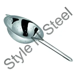 Stainless Steel Soup Strainer rinse vegetables and fruits used to strain foods such as pasta Strainer Colored