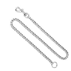 Correa para Perro de Cadena Soldada de Hierro con Eslabones Planos, Estilo Clásico, Diseño Sólido, para Uso en Exteriores, Venta al Por Mayor Premium TW - Product Image 2