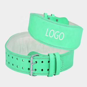 Logo personnalisé Ceinture de sécurité pour le dos de fitness Accessoire d'haltérophilie ferme et confortable - Product Image 1