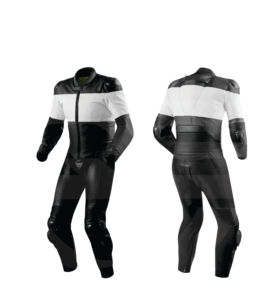 Vêtements de sport de course automobile en deux pièces, combinaison de moto en cuir coupe-vent en grandes tailles - Product Image 5