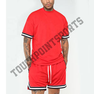 2 pcs Wholesale Custom Summer New Arrival Polyester Jogging Sportswear <b>Gym</b> <b>Tracksuit</b> And Short 2 - Product Image 1